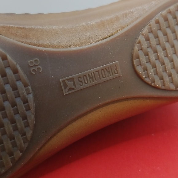 Pikolinos Women's Casual Mary Jane Flat Size 38 (7.5-8.0), Brandy (Brown) - Picture 16 of 17